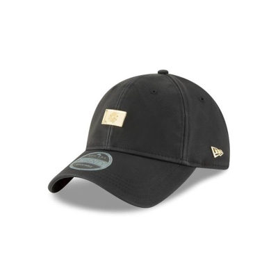 Portland Trail Blazers Gorra | New Era NBA Polished Badge 9twenty Adjustable Cap Mexico - Negros